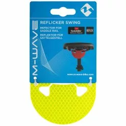Réflecteur Sur Rails De Selle Jaune Ou Rouge M-Wave Reflicker Swing -Promos Sacoches Vélo Magasin Reflecteur reflicker swing m wave