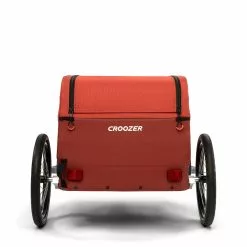 Remorque Vélo Utilitaire Cargo Tuure Croozer 135 Litres -Promos Sacoches Vélo Magasin Remorque velo cargo Croozer tuure rouge 3