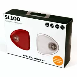 Feux De Signalisation Sans Piles REELIGHT SL100 -Promos Sacoches Vélo Magasin SL100 packaging
