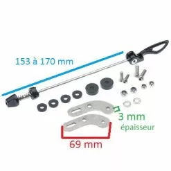 Adaptateur De Fixation Porte-bagage Sur Cadre Sans Oeillet Tubus -Promos Sacoches Vélo Magasin adaptateur de fixation porte bagage sur cadre sans oeillet tubus full 5