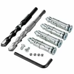 Ancre De Vélo Au Sol Intérieur Ou Extérieur Evolution Kryptonite -Promos Sacoches Vélo Magasin ancre de velo au sol interieur ou exterieur evolution kryptonite full 5