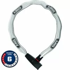 Antivol Chaîne Vélo Réfléchissante Abus Catena 6806K 110 Cm