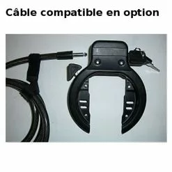 Point Antivol De Cadre XXL Plus Pour Roue Arrière De Vélo -Promos Sacoches Vélo Magasin antivol de cadre xxl plus pour roue arriere de velo full 3