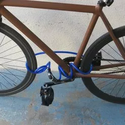 Antivol Spirale Vélo à Code 180 Cm X 12 Mm - Combi Oxford -Promos Sacoches Vélo Magasin antivol spirale velo a code 180 cm x 12 mm combi oxford full 3