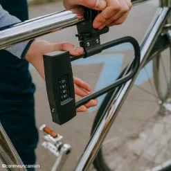 Antivol U à Code Avec Support Vélo M-Wave -Promos Sacoches Vélo Magasin antivol u a code avec support velo m wave full 4