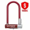 Antivol Vélo Kryptolok Mini 7 Rouge - Kryptonite