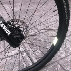 The Beam Autocollants Réfléchissants Wheel Flash Signalisation Vélo -Promos Sacoches Vélo Magasin autocollants reflechissants wheel flash signalisation velo full 3