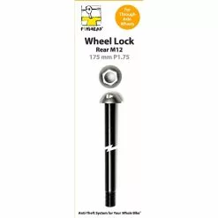 Antivol Pour Roues Avant Et Arrière à Axe Traversant M12 Pinhead -Promos Sacoches Vélo Magasin axe antivol traversant roue arriere m12 175 1.75