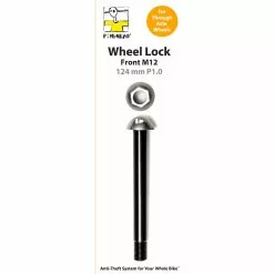 Antivol Pour Roues Avant Et Arrière à Axe Traversant M12 Pinhead -Promos Sacoches Vélo Magasin axe antivol traversant roue avant m12 124 1.0