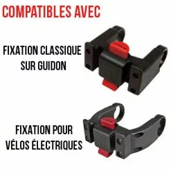 Boucles De Serrage Pour Fixation KlickFix Sur Cintre Large -Promos Sacoches Vélo Magasin boucles de serrage pour fixation klickfix sur cintre large full 4