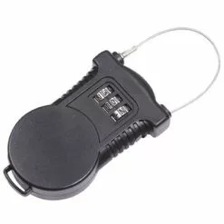 Brandless Cable 110 Cm Rétractable Fermeture Code - Sécuriser Selle Casque