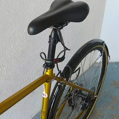 Cable Spirale à Code 150 Cm X 6 Mm - Combi Lock Oxford 3 Cable Spirale à Code 150 Cm X 6 Mm - Combi Lock Oxford - Image 3