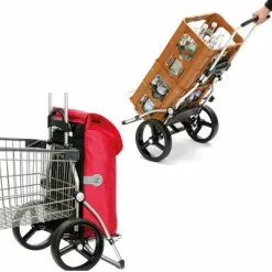 Chariot De Courses Royal Shopper Roues 3 Rayons Andersen -Promos Sacoches Vélo Magasin chariot de courses royal shopper roues 3 rayons andersen full 3