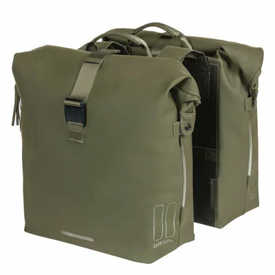 Double Sacoche Basil 41 L SoHo Nordlicht Avec éclairage Intégré 1 Double Sacoche Basil 41 L SoHo Nordlicht Avec éclairage Intégré