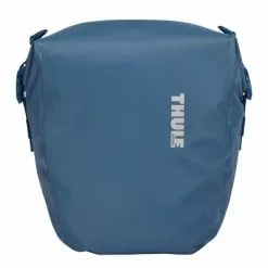 Double Sacoche Bleue Sur Porte-bagages 13L Shield Pannier Thule -Promos Sacoches Vélo Magasin double sacoche bleue sur porte bagages 13l shield pannier thule full 4