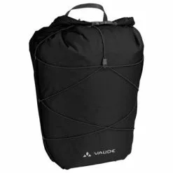 Double Sacoche Légère Sur Porte Bagages Arrière Vélo Vaude -Promos Sacoches Vélo Magasin double sacoche legere sur porte bagages arriere velo vaude noir full