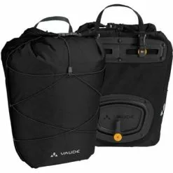 Double Sacoche Légère Sur Porte Bagages Arrière Vélo Vaude -Promos Sacoches Vélo Magasin double sacoche legere sur porte bagages arriere velo vaude full 3