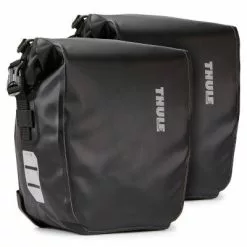 Double Sacoche Noire Sur Porte-bagages 13L Shield Pannier Thule
