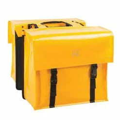 Double Sacoche Urbaine Imperméable 40 L Bisonyle Willex -Promos Sacoches Vélo Magasin double sacoche urbaine impermeable 40 l bisonyle willex jaune full