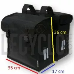 Double Sacoches Vélo 47L Mara XXL Basil -Promos Sacoches Vélo Magasin double sacoches velo 47l mara xxl basil full 6