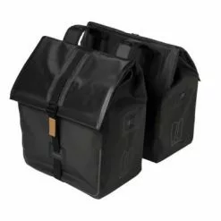 Double Sacoches Vélo Noires Urban Dry Basil 50 L
