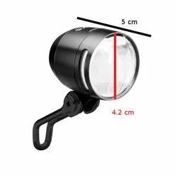 Busch-mueller Eclairage Avant De Vélo 80 Lux IQ-XS Busch And Muller -Promos Sacoches Vélo Magasin eclairage avant de velo iq xs busch and muller 5