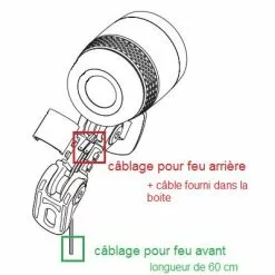 Busch-mueller Eclairage Vélo 100 Lux Sur Fourche IQ-X Argent Busch And Muller -Promos Sacoches Vélo Magasin eclairage velo 100 lux sur fourche iq x argent busch and muller full 6