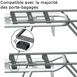 Extension Pour Porte Bagages Vélo Arrière Basil -Promos Sacoches Vélo Magasin extension pour porte bagages velo arriere basil full 4