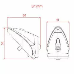 Jos Spanninga Feu Dynamo Arrière Vintage Sur Garde Boue Vélo NR 9 Spanninga -Promos Sacoches Vélo Magasin feu dynamo arriere vintage sur garde boue velo nr 9 spanninga full 6