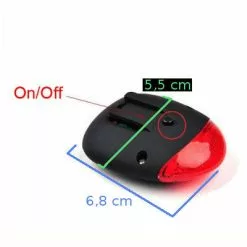 Jing Yi Feu Solaire Arrière Pour Vélo -Promos Sacoches Vélo Magasin feu solaire arriere pour velo full 6