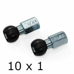 Fixation BallZ Sur Axe Plein Vélo Remorque Coho XC Burley -Promos Sacoches Vélo Magasin fixation ballz sur axe plein velo remorque coho xc burley m10 full