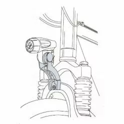 Pro Fixation Feu Avant Pour Vélo Sur Fourche -Promos Sacoches Vélo Magasin fixation feu avant pour velo sur fourche full 2