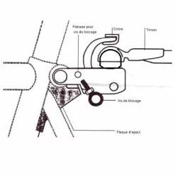 Brandless Fixation Pour Remorque Vélo Sur Collier De Tige De Selle -Promos Sacoches Vélo Magasin fixation pour remorque velo sur collier de tige de selle full 3