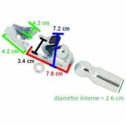 Brandless Fixation Pour Remorque Vélo Sur Collier De Tige De Selle -Promos Sacoches Vélo Magasin fixation pour remorque velo sur collier de tige de selle full 5