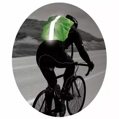 Brandless Housse Jaune Réfléchissant Pour Sac à Dos Du Cycliste Ou Piéton – Image 2