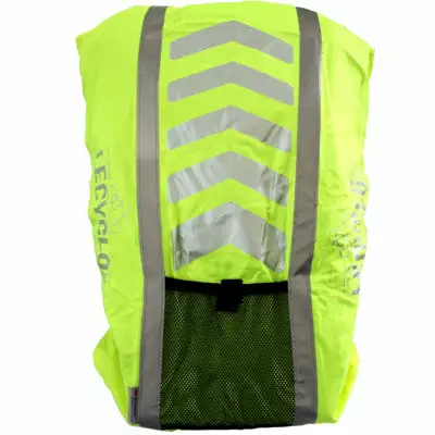 Lecyclo Housse Réfléchissante Imperméable Pour Sac Vélo 1 Lecyclo Housse Réfléchissante Imperméable Pour Sac Vélo