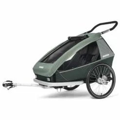 Kid Vaaya 2 Croozer Remorque Vélo Pour Deux Enfants 15 Kid Vaaya 2 Croozer Remorque Vélo Pour Deux Enfants -Promos Sacoches Vélo Magasin kid vaaya 2 croozer remorque velo pour deux enfants verte full