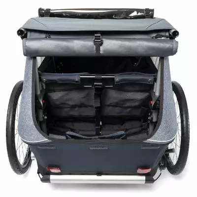 Kid Vaaya 2 Croozer Remorque Vélo Pour Deux Enfants 4 Kid Vaaya 2 Croozer Remorque Vélo Pour Deux Enfants - Image 4