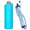 Pack Gourde Flux Hydrapak + Paille Filtrante Lifestraw