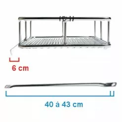 Panier Fixe Avant Pour Vélo Chrome Take Away BLB -Promos Sacoches Vélo Magasin panier fixe avant pour velo chrome take away blb full 6