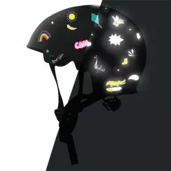 Planche De Stickers Réfléchissants Grand Format Rainette -Promos Sacoches Vélo Magasin planche de stickers reflechissants grand format rainette full 5