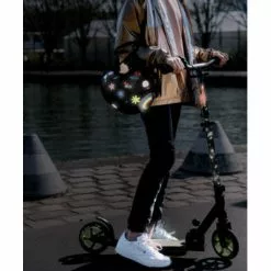 Planche De Stickers Réfléchissants Grand Format Rainette -Promos Sacoches Vélo Magasin planche de stickers reflechissants grand format rainette full 6