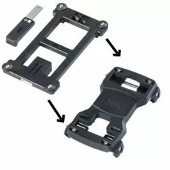 Plaque D'adaptation MIK Pour Accessoires Vélo Basil -Promos Sacoches Vélo Magasin plaque d adaptation mik pour accessoires velo basil full 5