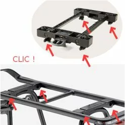 Plaque D'adaptation Snapit Sur Porte Bagage Racktime -Promos Sacoches Vélo Magasin plaque d adaptation snapit sur porte bagage racktime full 6