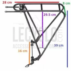 Porte-bagage Arrière De Vélo 26 Pouces TUBUS - DISCO -Promos Sacoches Vélo Magasin porte bagage arriere de velo 26 pouces tubus disco full 3
