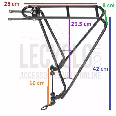 Porte-bagage Arrière De Vélo 28 Pouces TUBUS - DISCO 3 Porte-bagage Arrière De Vélo 28 Pouces TUBUS - DISCO - Image 3