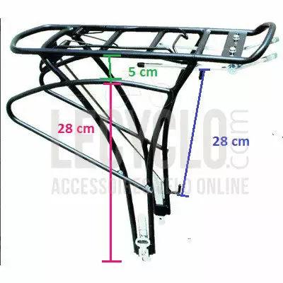 Monz Porte Bagage Arrière Pour Vélo De 24 à 28 Pouces 4 Monz Porte Bagage Arrière Pour Vélo De 24 à 28 Pouces - Image 4