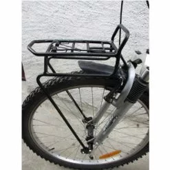 Ostand Porte Bagage Avant 26 Ou 28 Pouces - Noir -Promos Sacoches Vélo Magasin porte bagage avant 26 ou 28 pouces noir full 4