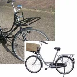 Porte Bagage De Vélo Avant Large Steco -Promos Sacoches Vélo Magasin porte bagage de velo avant large steco full 4