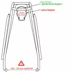 Porte Bagage De Vélo TUBUS Logo Evo Noir -Promos Sacoches Vélo Magasin porte bagage de velo tubus logo evo noir full 6